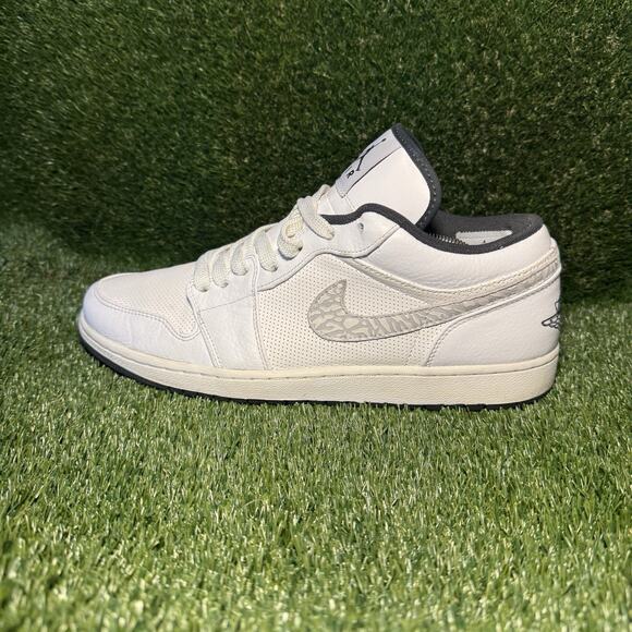 Size 13 - Air Jordan 1 Phat Low White Anthracite - Picture 1 of 7